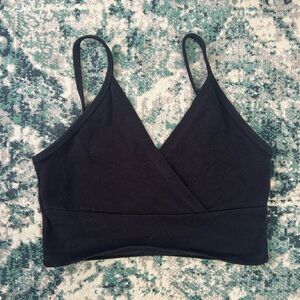 Brandy Melville Black Amara Top